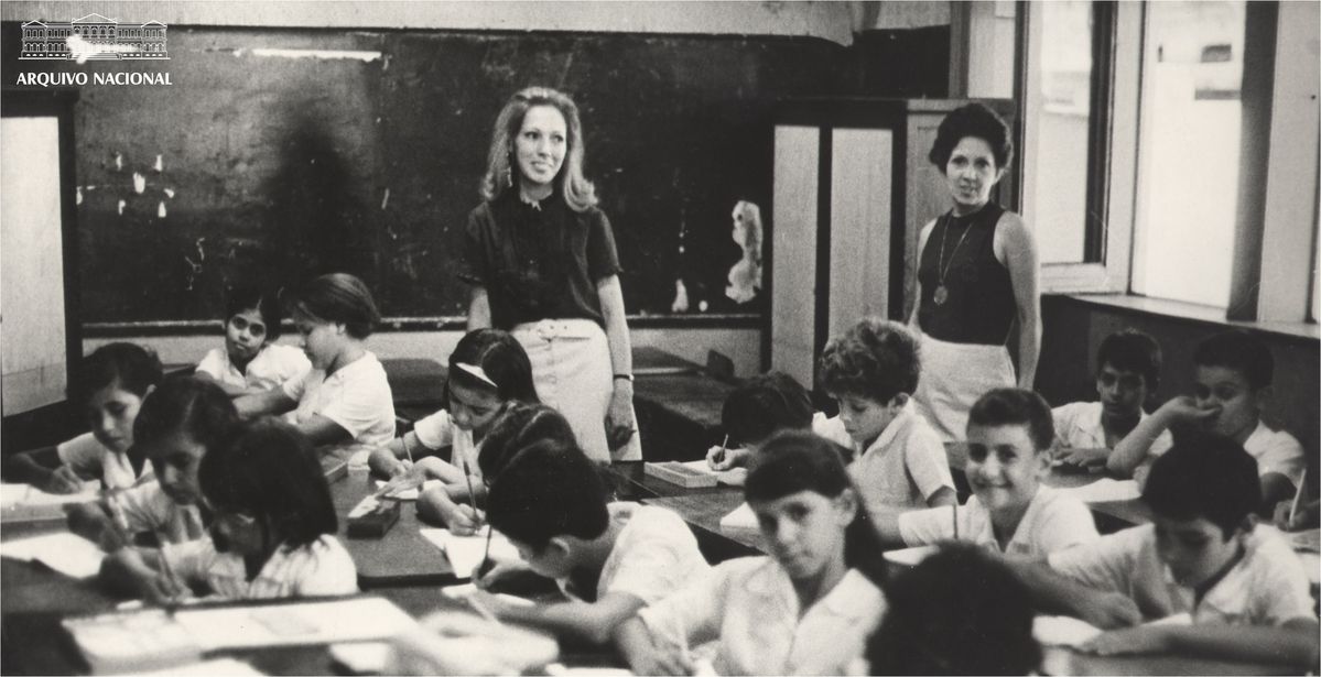 Uma Escola de Rio de Janeiro em 1970